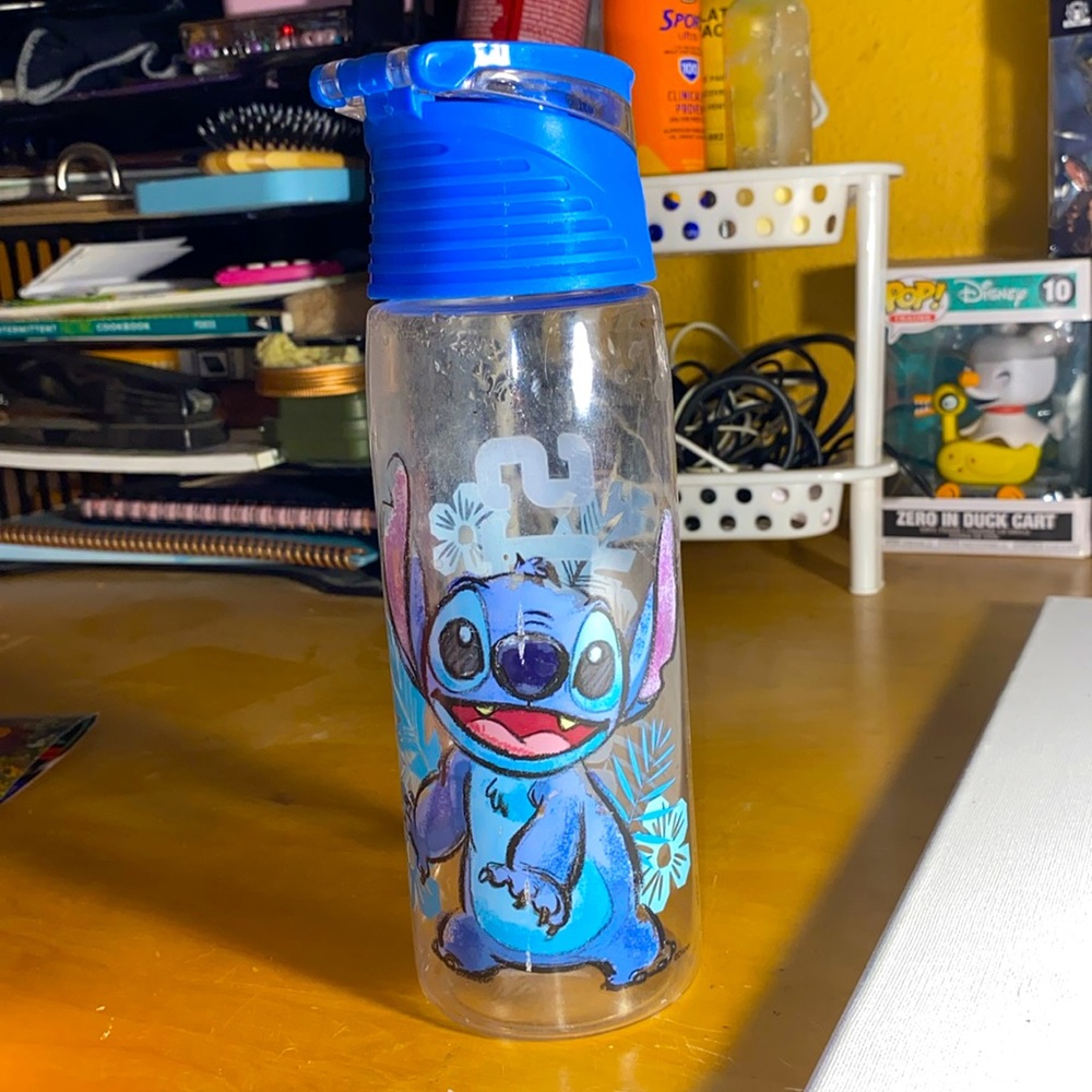 Stitch water bottle